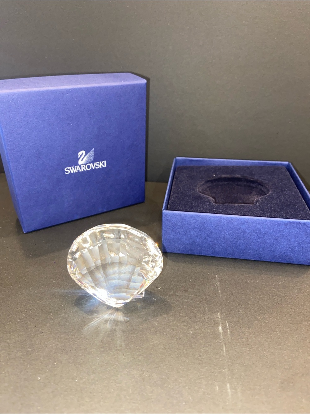 Swarovski Clear Crystal Shell Figurine - Clear